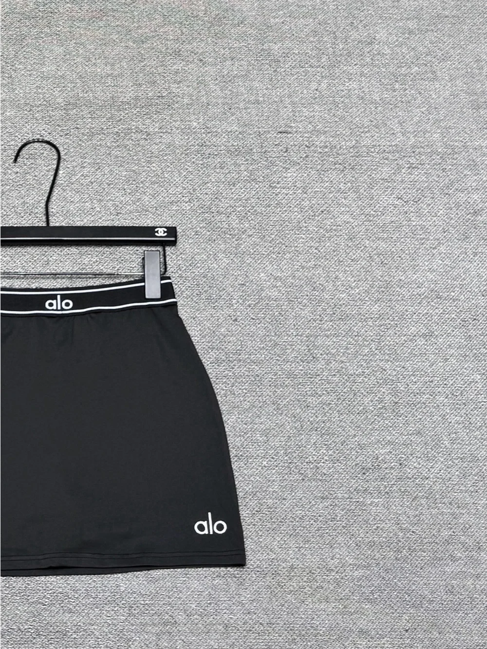 ALO Yoga Black Cropped Tank Top